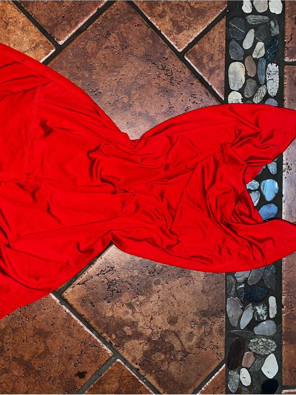 Red Women's Sleepwear Slip Dress